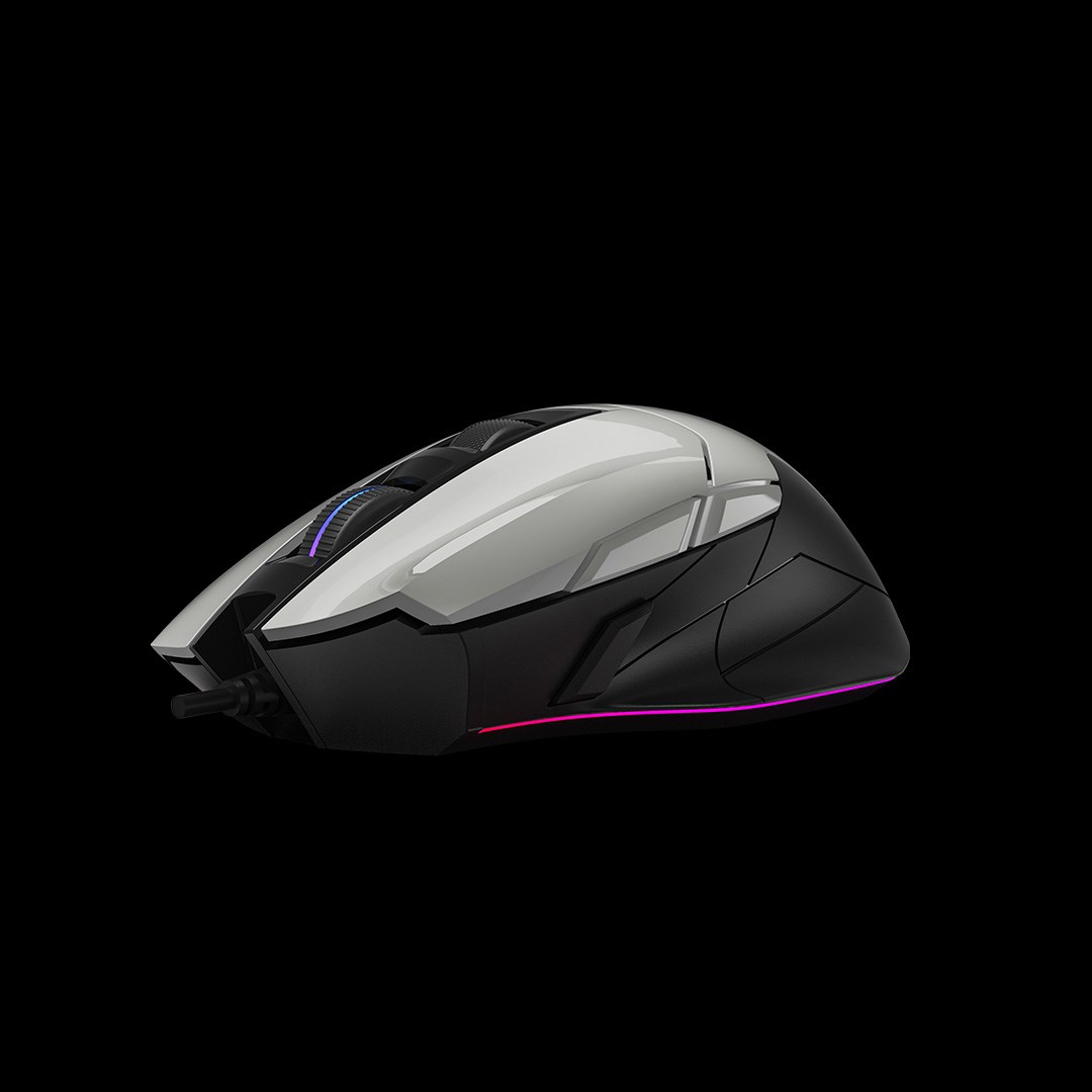 A4tech Bloody Myš W70 Max Activated,  podsvícená herní myš,  12000 DPI,  USB,  Bílá3 