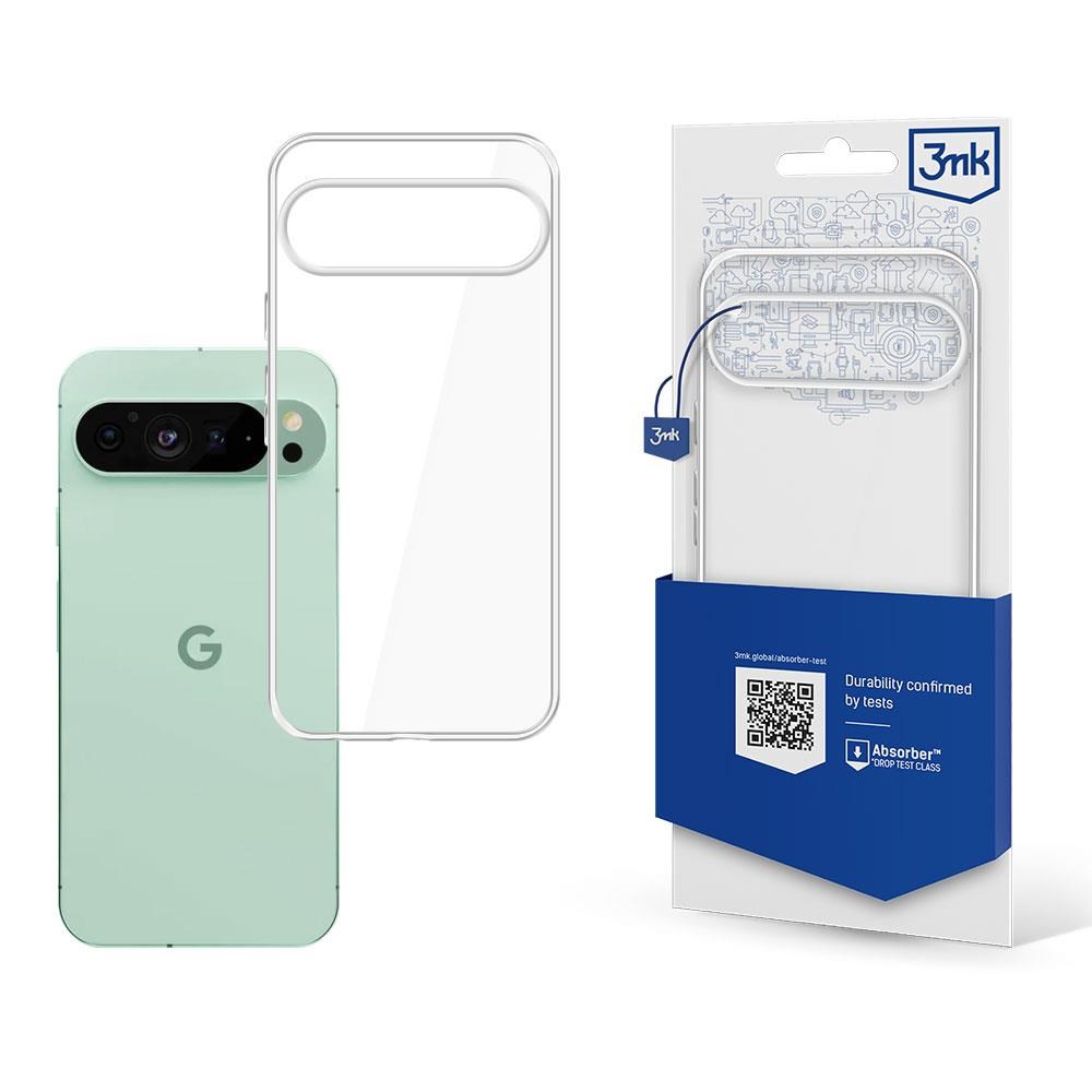3mk Clear Case pro Google Pixel 9 Pro XL,  čirá