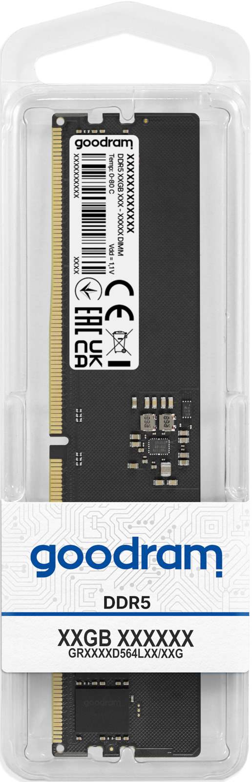 GOODRAM DIMM DDR5 16GB 5600MHz CL466 