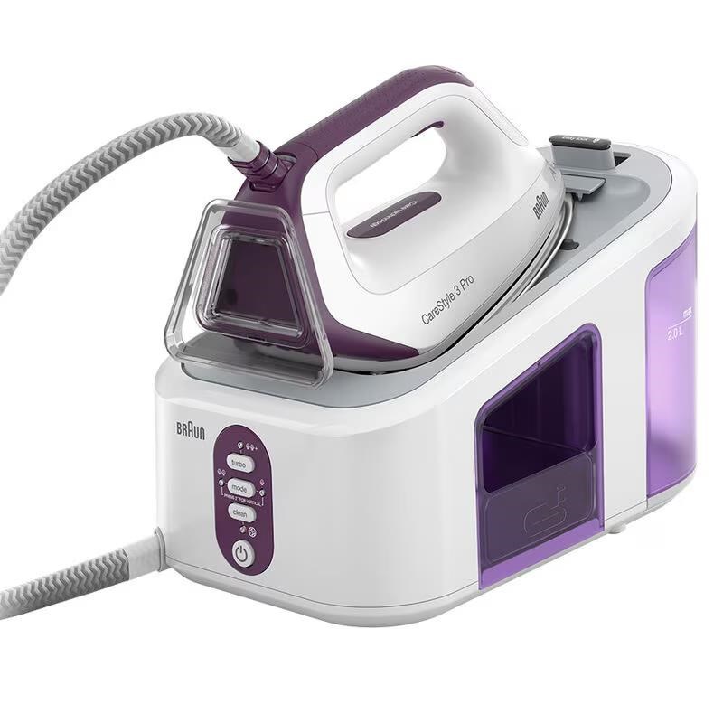 Braun CareStyle 3 Pro IS3155 VI žehlička s parním generátorem,  2400 W,  rychlé nahřátí,  ECO režim,  anti-drip systém0 