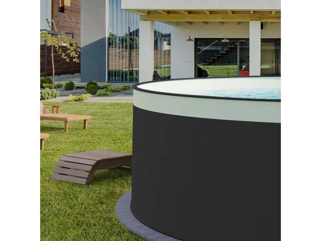 Bazén Planet Pool ANTRAZIT/ Blue – samotný bazén 450x122 cm2 