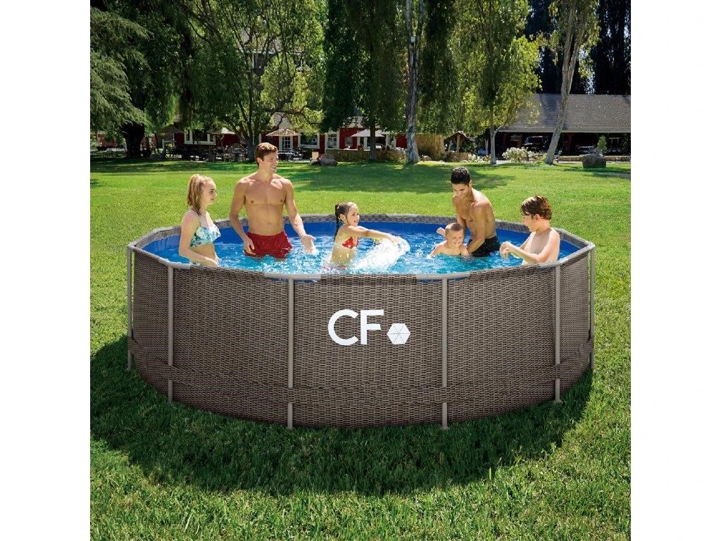 CF FRAME bazén, ratan, 366 x 99 cm3 