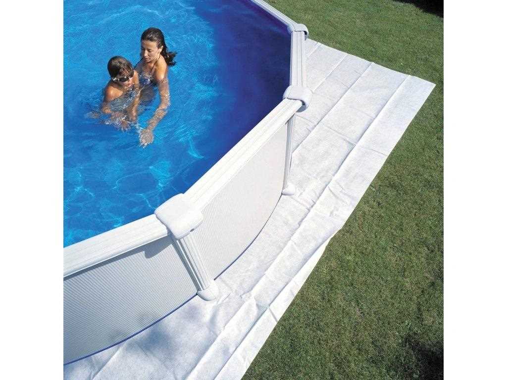 Geotextilní podložka Planet Pool Quick 3, 05 m (150g/ m2,  čtverec 3, 1 m x 3, 1 m)1 