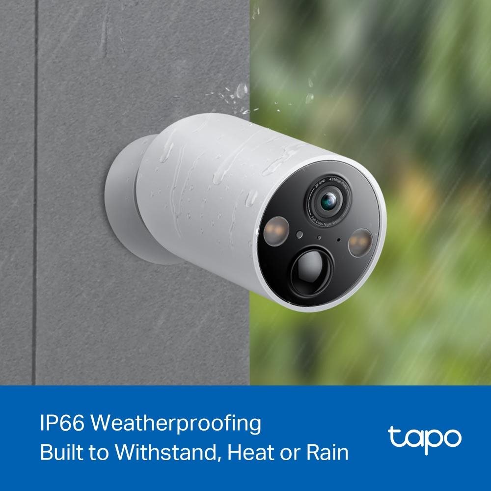 TP-Link Tapo C425 set 4x venkovní kamera C425 (4MP,  2K QHD,  1440p,  IR 15m,  WiFi,  micro SD card,  IP66)5 