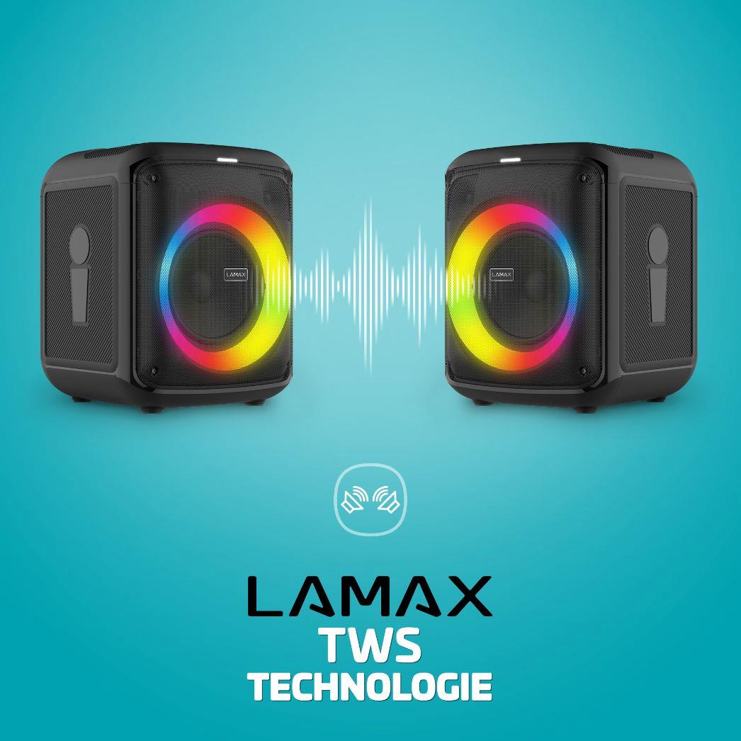LAMAX PartyKing1 Play - přenosný reproduktor7 