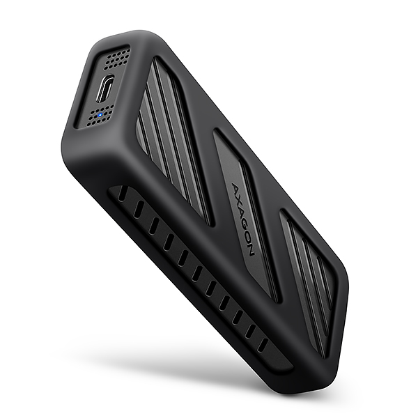 AXAGON EEM2-20G,  USB-C 20Gbps - M.2 NVMe SSD kovový ARMORED box0 