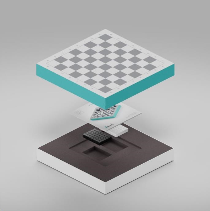PIXIO Chess - Šachy magnetická stavebnice3 