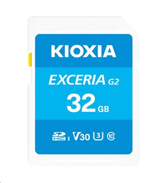 KIOXIA SD Karta Exceria 32GB N203,  UHS-I,  U3,  V30,  Class 100 