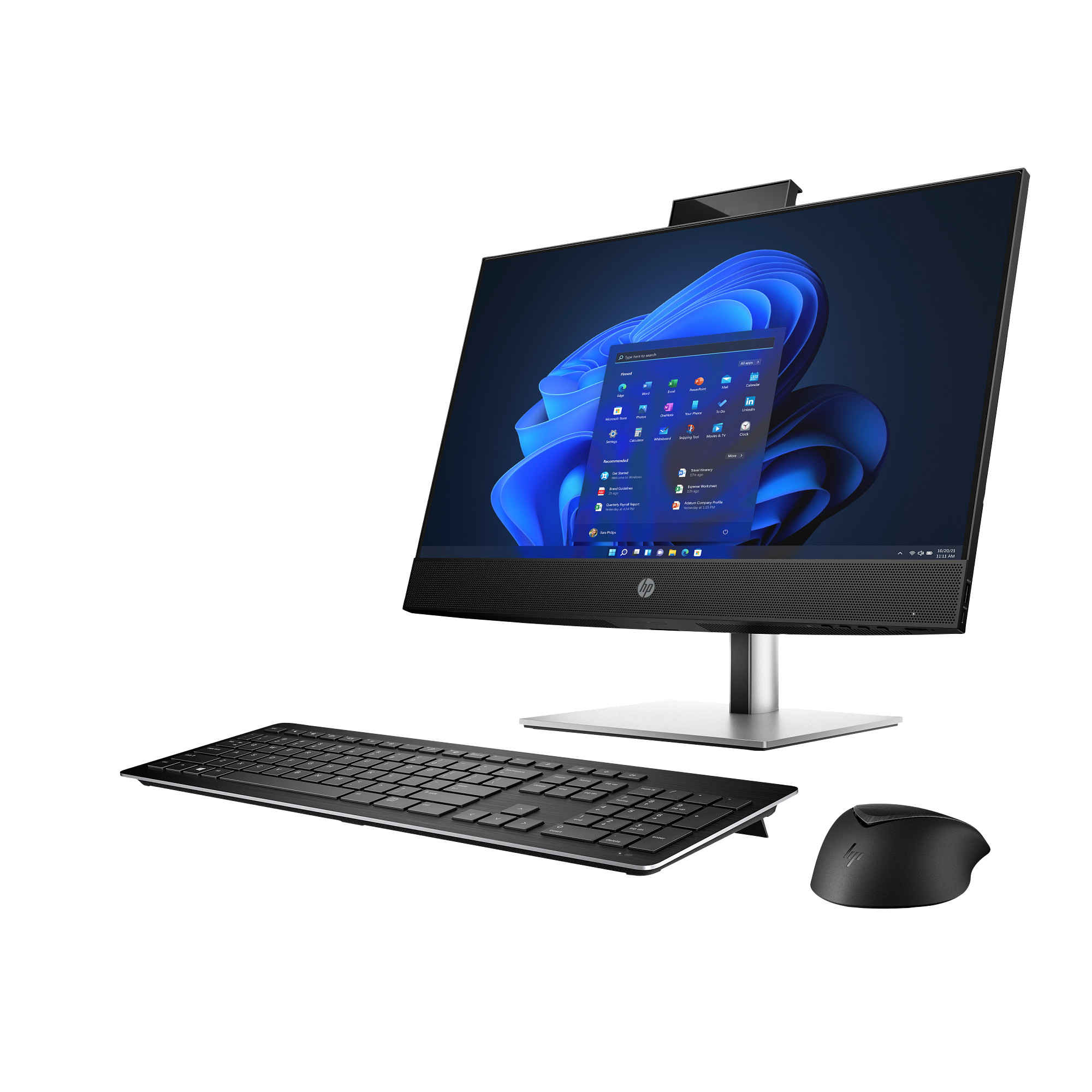 HP AIO ProOne 440G9 23.8T i5-14500T,  16GB,  512GB,  Intel HD DP+HDMI+HDMI IN, WiFi 6E+BT, usb kl. myš, 120W, Win11Home, 3y onst4 