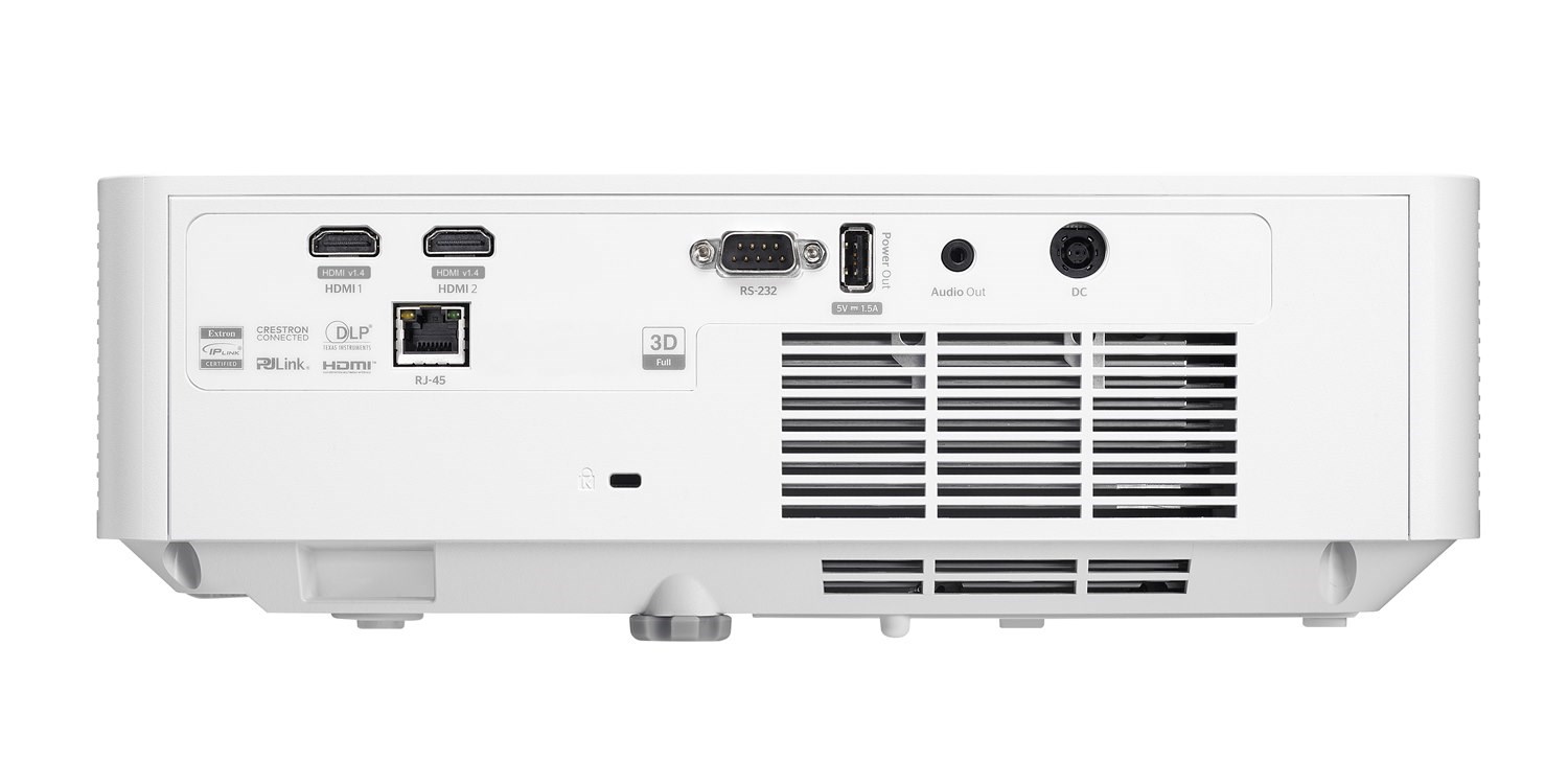 Optoma projektor ZW410UST (DLP,  Laser,  WXGA,  4000 ANSI,  2xHDMI,  RS232,  USB-A,  RJ45,  repro 1x15W)2 