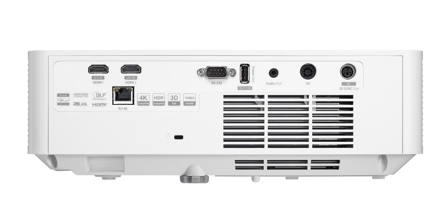 Optoma projektor GT3500HDR  (DLP,  Laser,  FULL HD,  3800 ANSI,  2xHDMI,  RS232,  USB-A,  RJ45,  repro 1x15W)0 