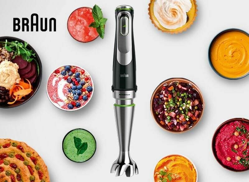 Braun MultiQuick 9 MQ9135XI tyčový mixér, 1200 W, ActiveBlade, plynulá regulace rychlostí, SmartSpeed3 