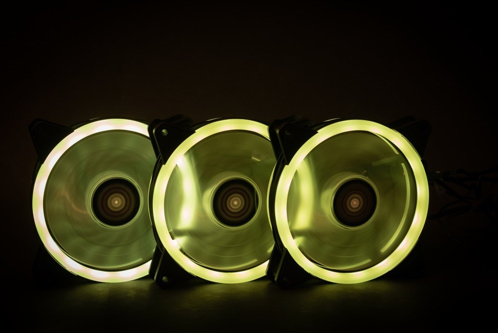 1stCOOL Fan KIT AURA EVO 1 ARGB, 3x Dual Ring fan + ARGB Nano controller8 