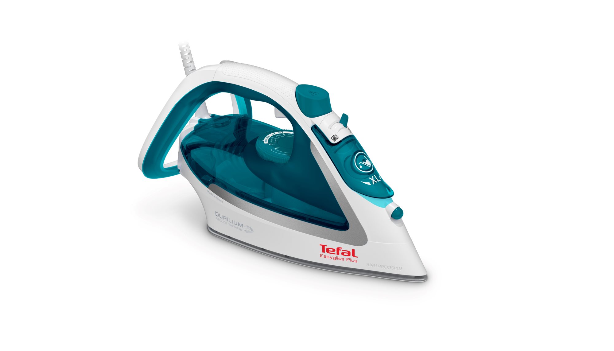 Tefal Easygliss 2 FV5718E0 napařovací žehlička,  2500 W,  rychlé zahřátí,  anti-drip,  Durilium Airglide4 