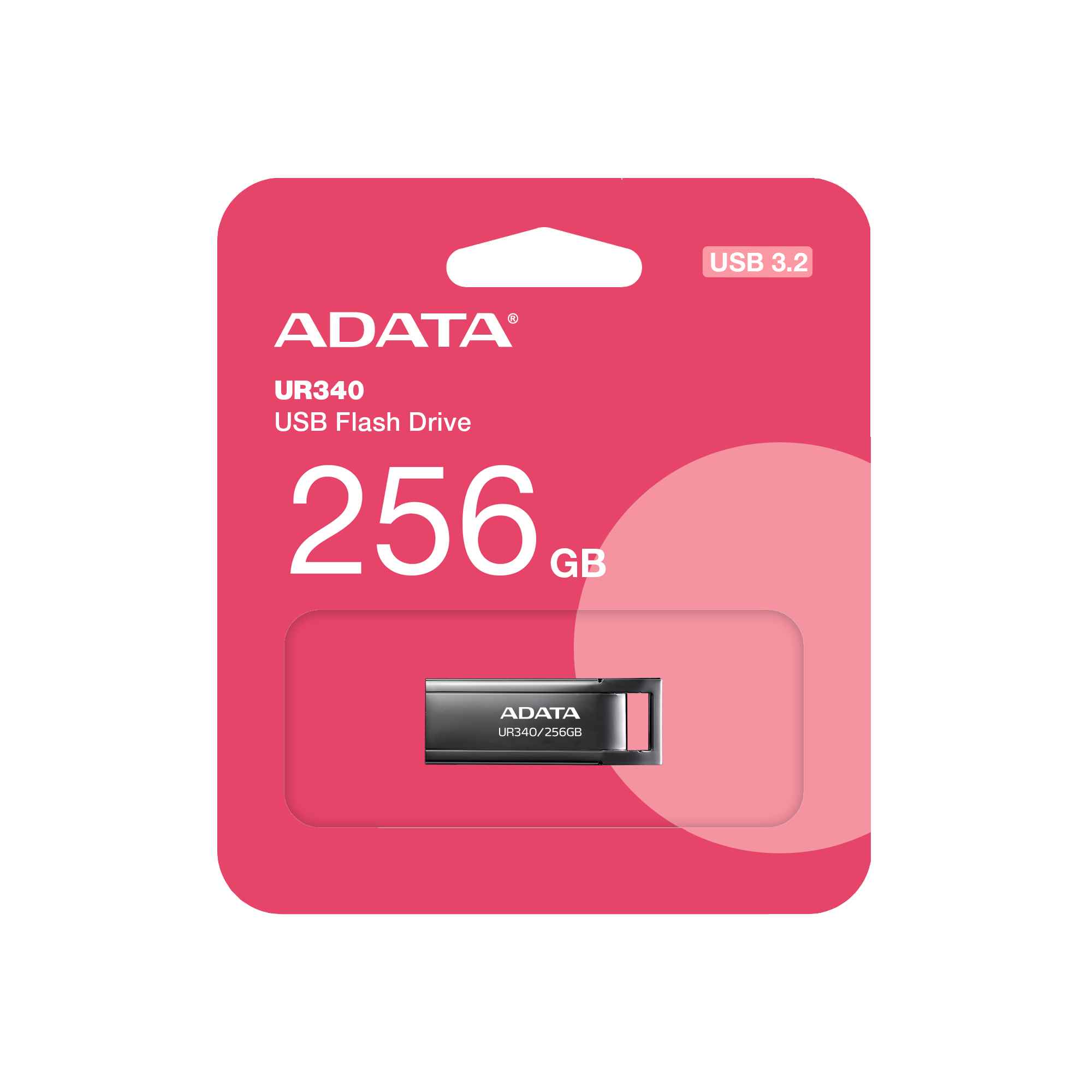 ADATA Flash Disk 256GB UR340,  USB 3.2,  černá3 
