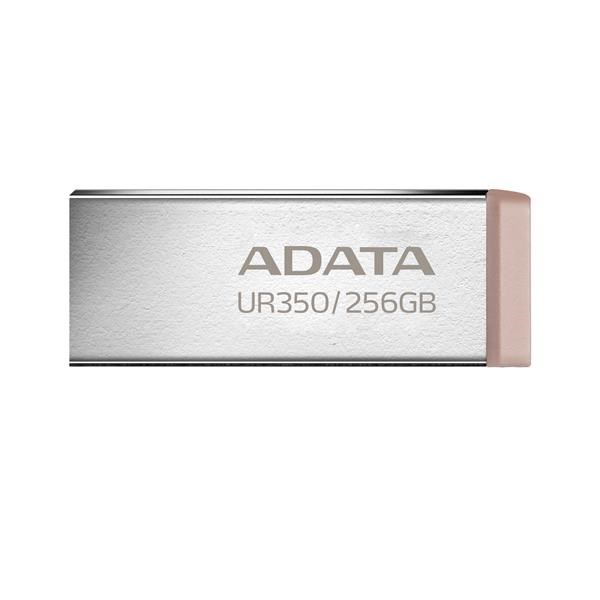 ADATA UR350/ 256GB/ USB 3.2/ USB-A/ Hnedá