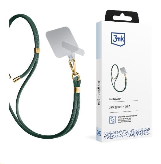 3mk EasyClip Dark Green (gold)0 