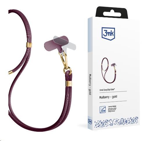 3mk EasyClip Elite Mulberry (gold)0 