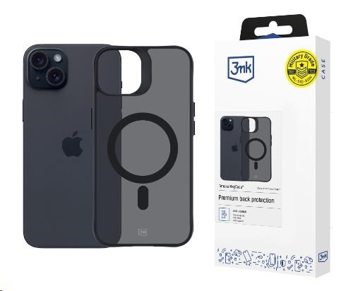 3mk ochranný kryt Smoke MagCase pro Apple iPhone 15 Plus0 
