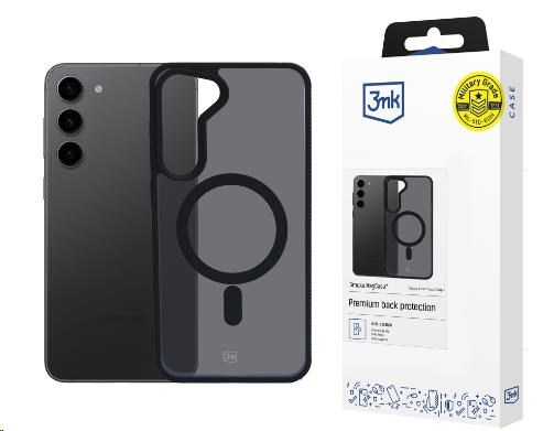 3mk ochranný kryt Smoke MagCase pro Samsung Galaxy S23 5G0 