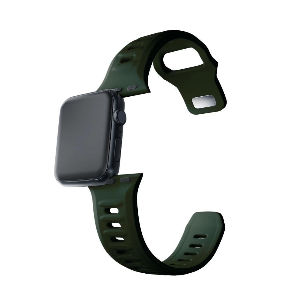 3mk Silicone Watch Strap pro Apple 38/40/41 mm Dark Green9 