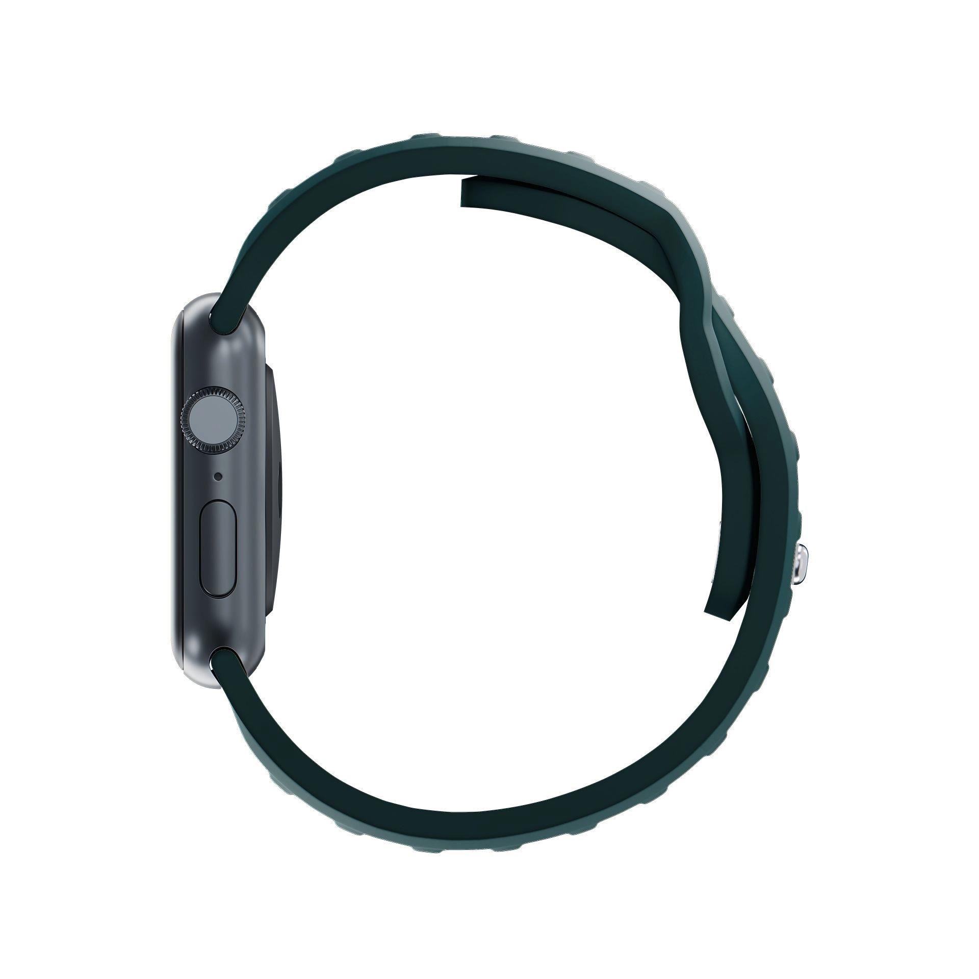 3mk Silicone Watch Strap pro Apple 38/ 40/ 41 mm Evergreen11 
