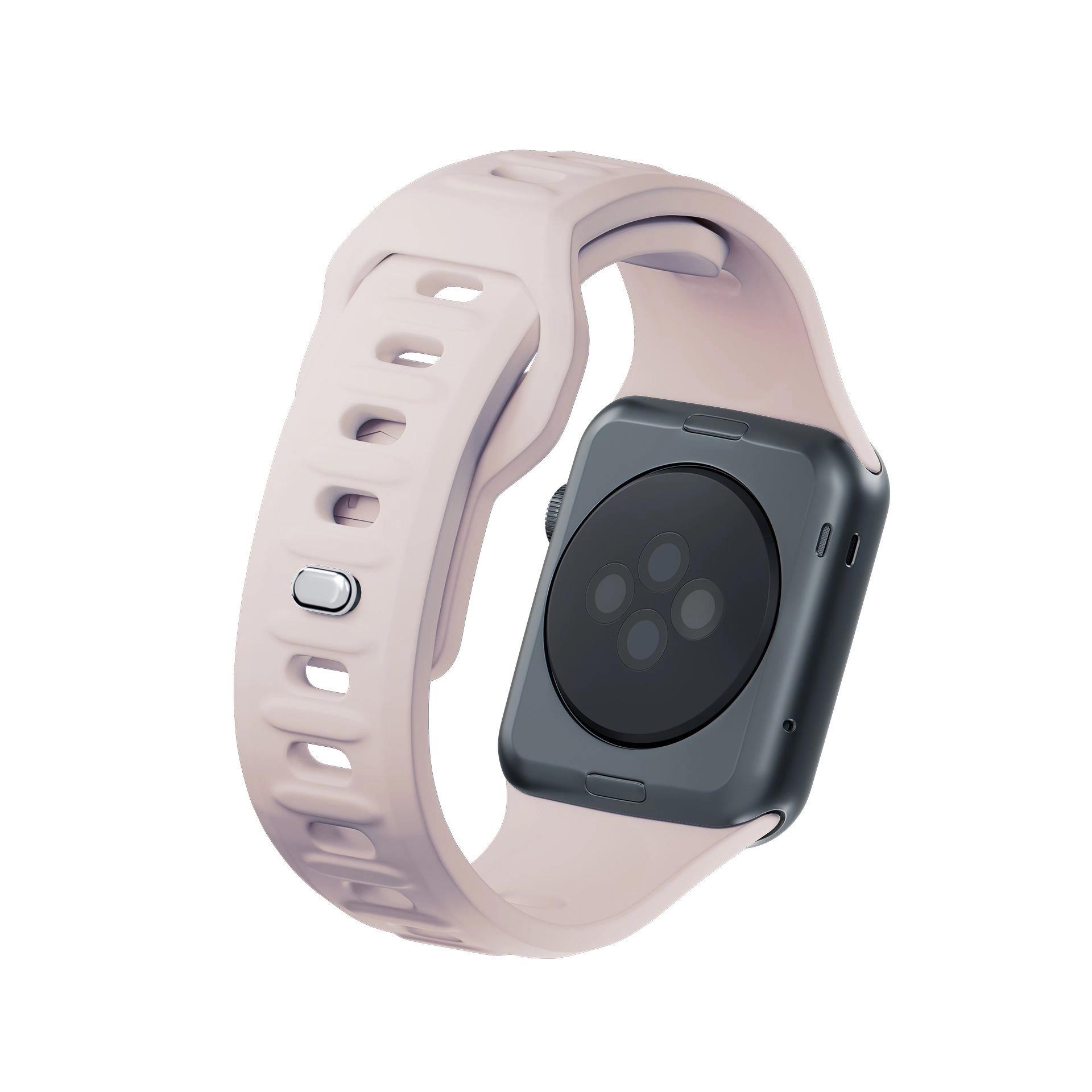 3mk Silicone Watch Strap pro Apple 38/40/41 mm Latte3 