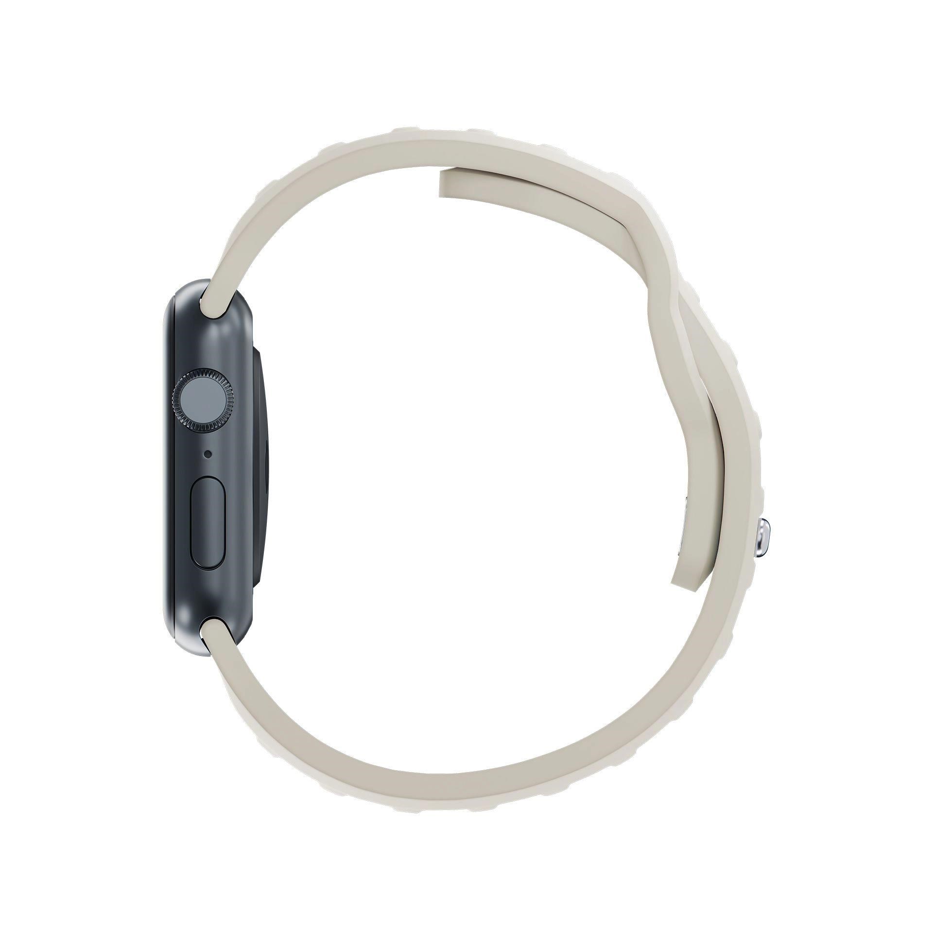 3mk Silicone Watch Strap pro Apple 38/40/41 mm Nude2 