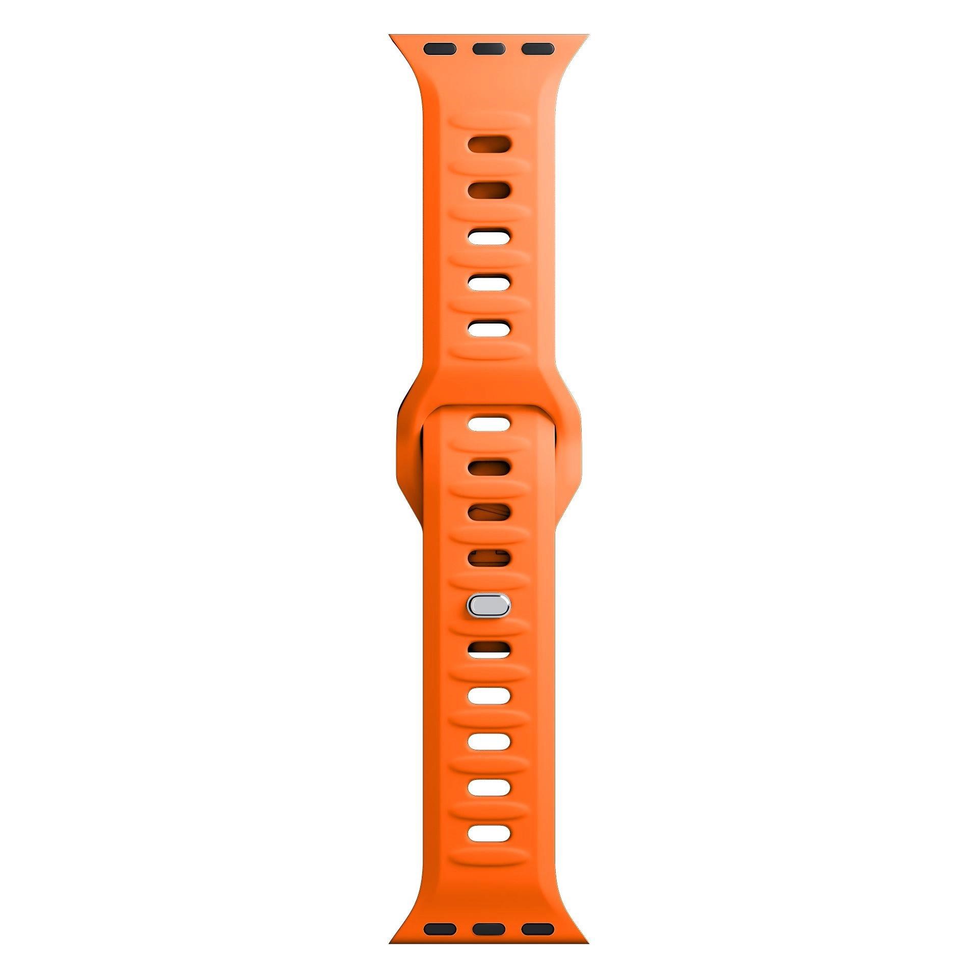 3mk Silicone Watch Strap pro Apple 38/ 40/ 41 mm Orange9 