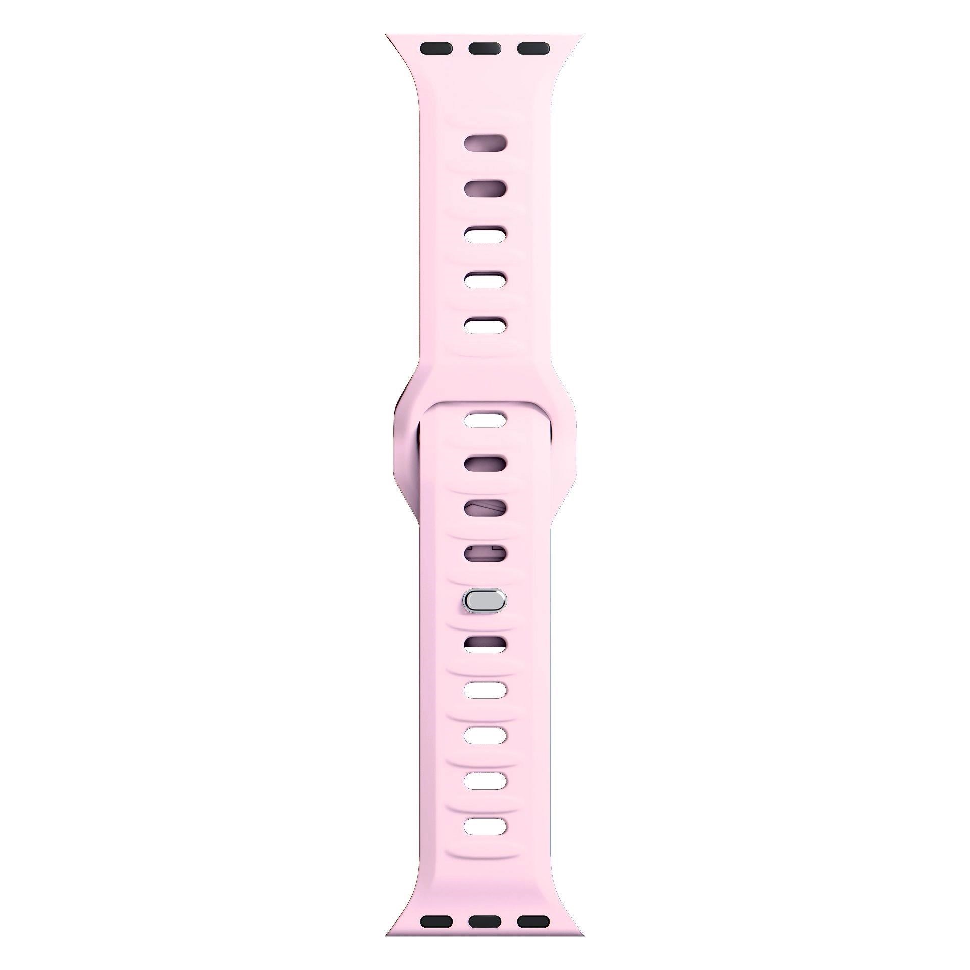 3mk Silicone Watch Strap pro Apple 38/40/41 mm Powder Pink3 