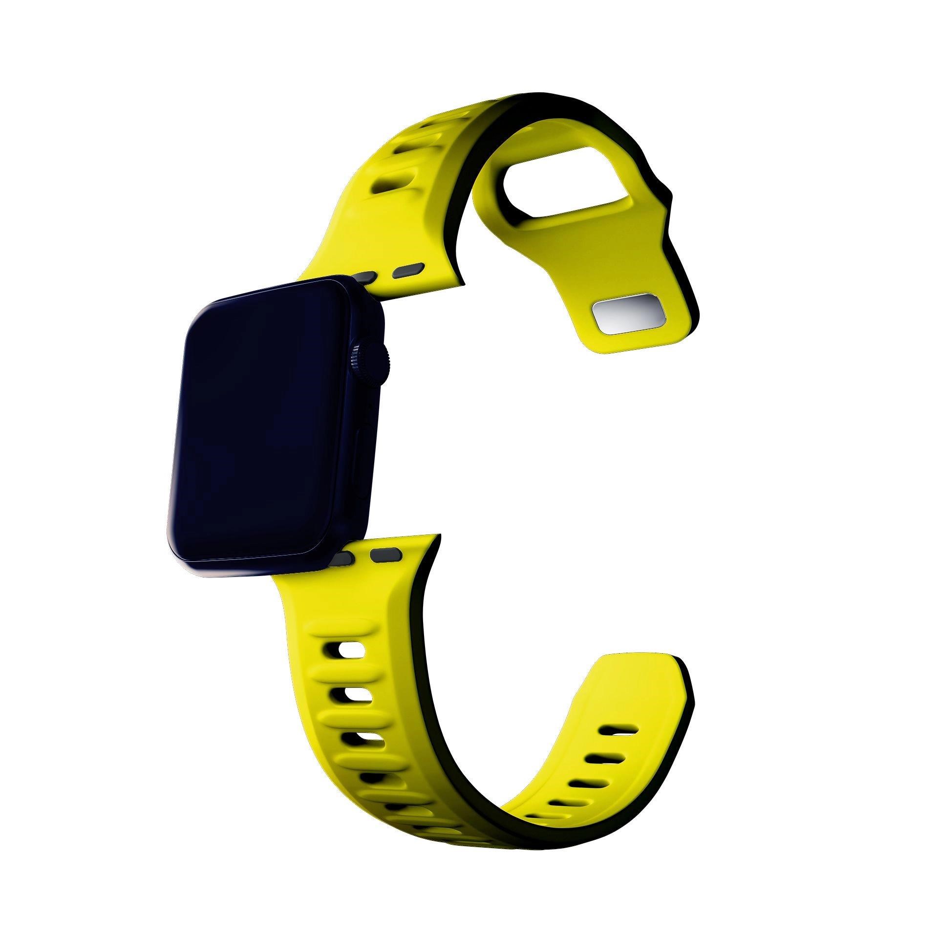 3mk řemínek Watch Strap pro Apple 38/ 40/ 41 mm Yellow4 