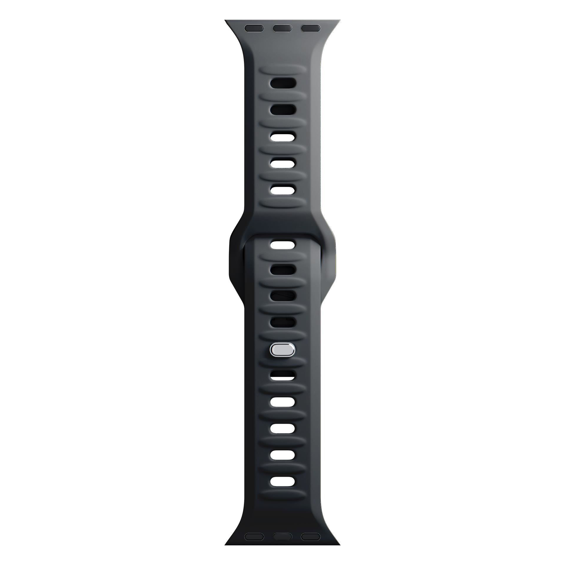 3mk řemínek Watch Strap pro Apple 42/ 44/ 45/ 49 mm Black1 