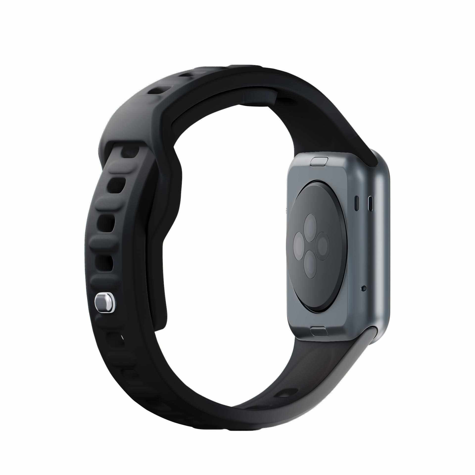 3mk řemínek Watch Strap pro Apple 42/ 44/ 45/ 49 mm Black3 