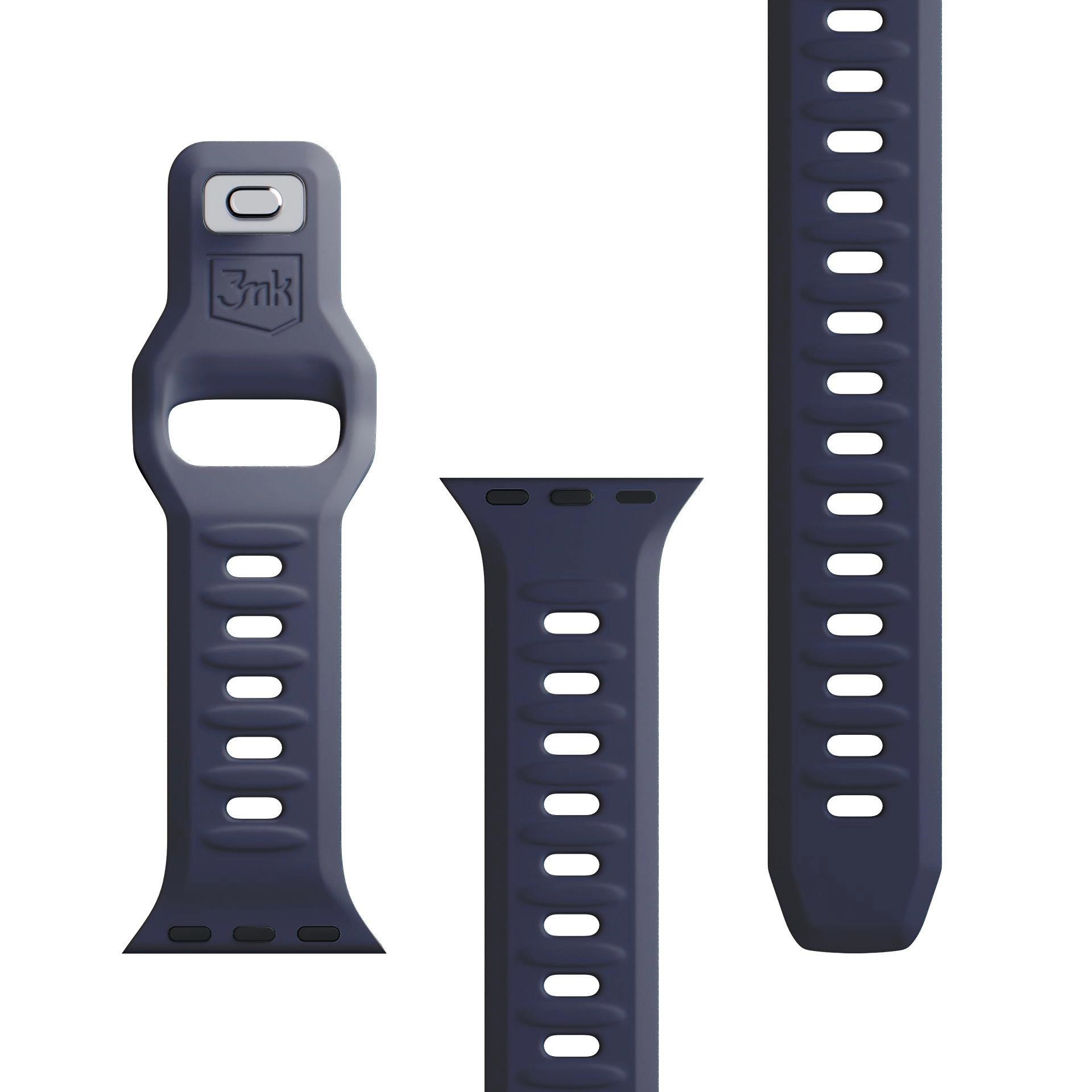3mk řemínek Watch Strap pro Apple 42/ 44/ 45/ 49 mm Gray8 