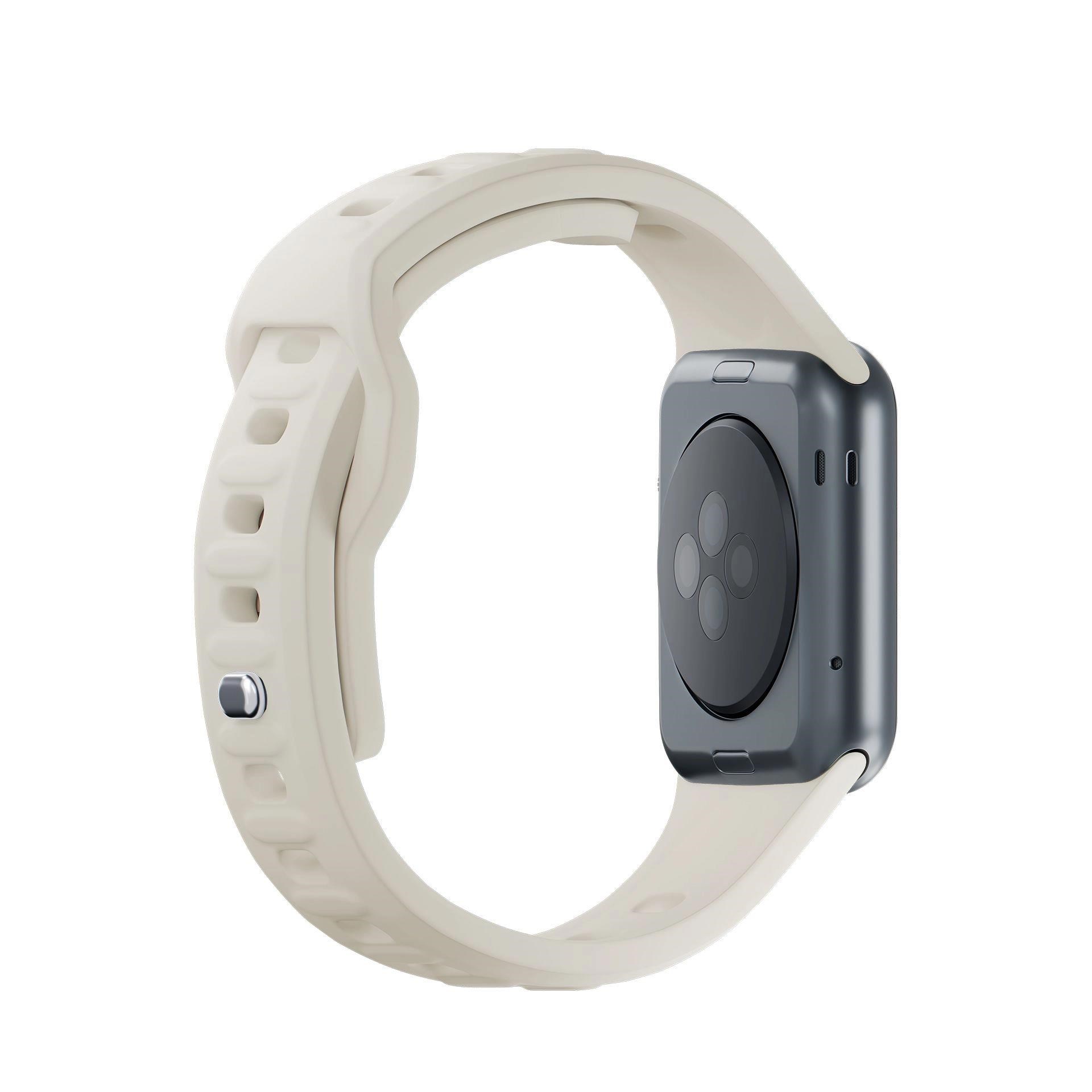 3mk řemínek Watch Strap pro Apple 42/ 44/ 45/ 49 mm Nude2 