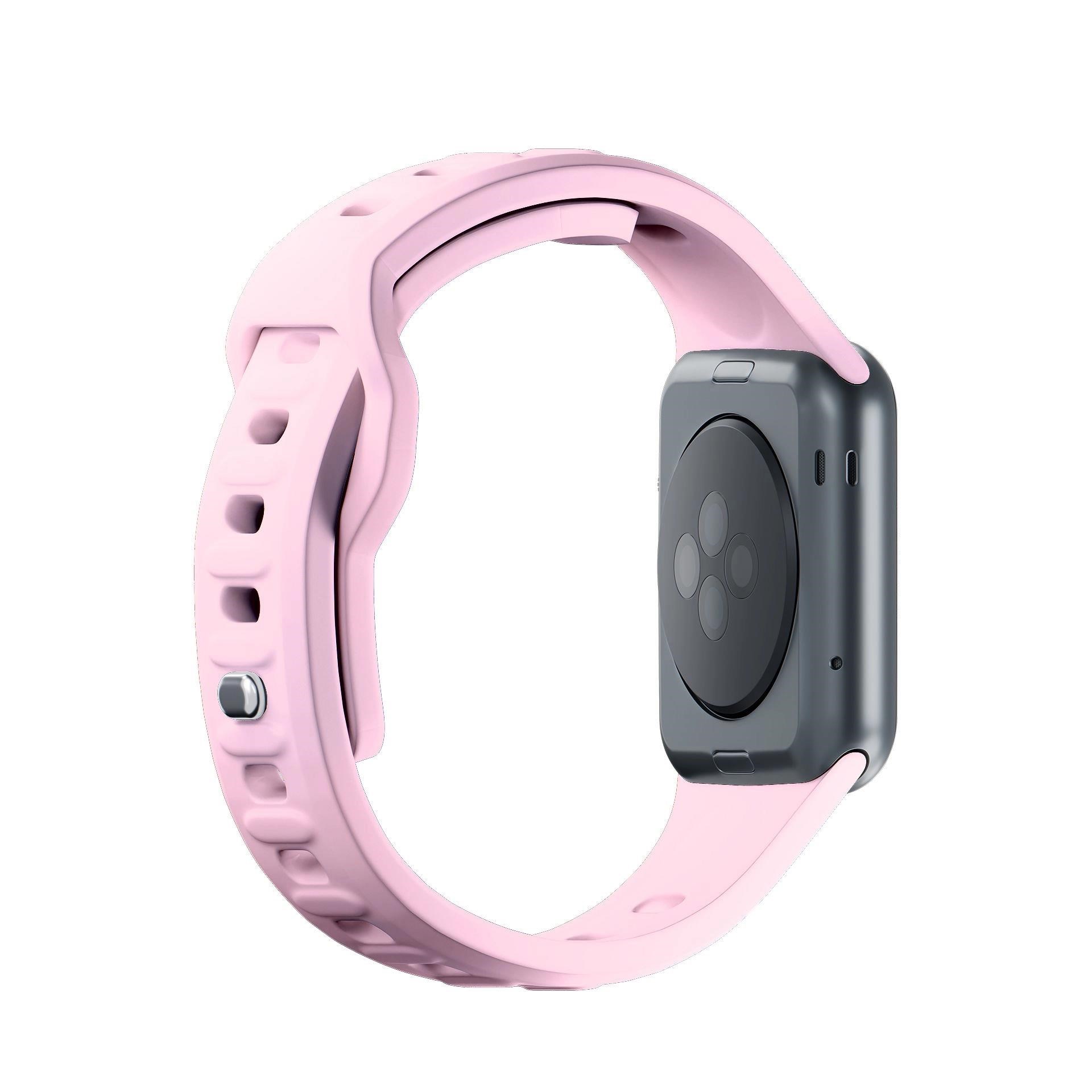 3mk řemínek Watch Strap pro Apple 42/ 44/ 45/ 49 mm Powder Pink2 