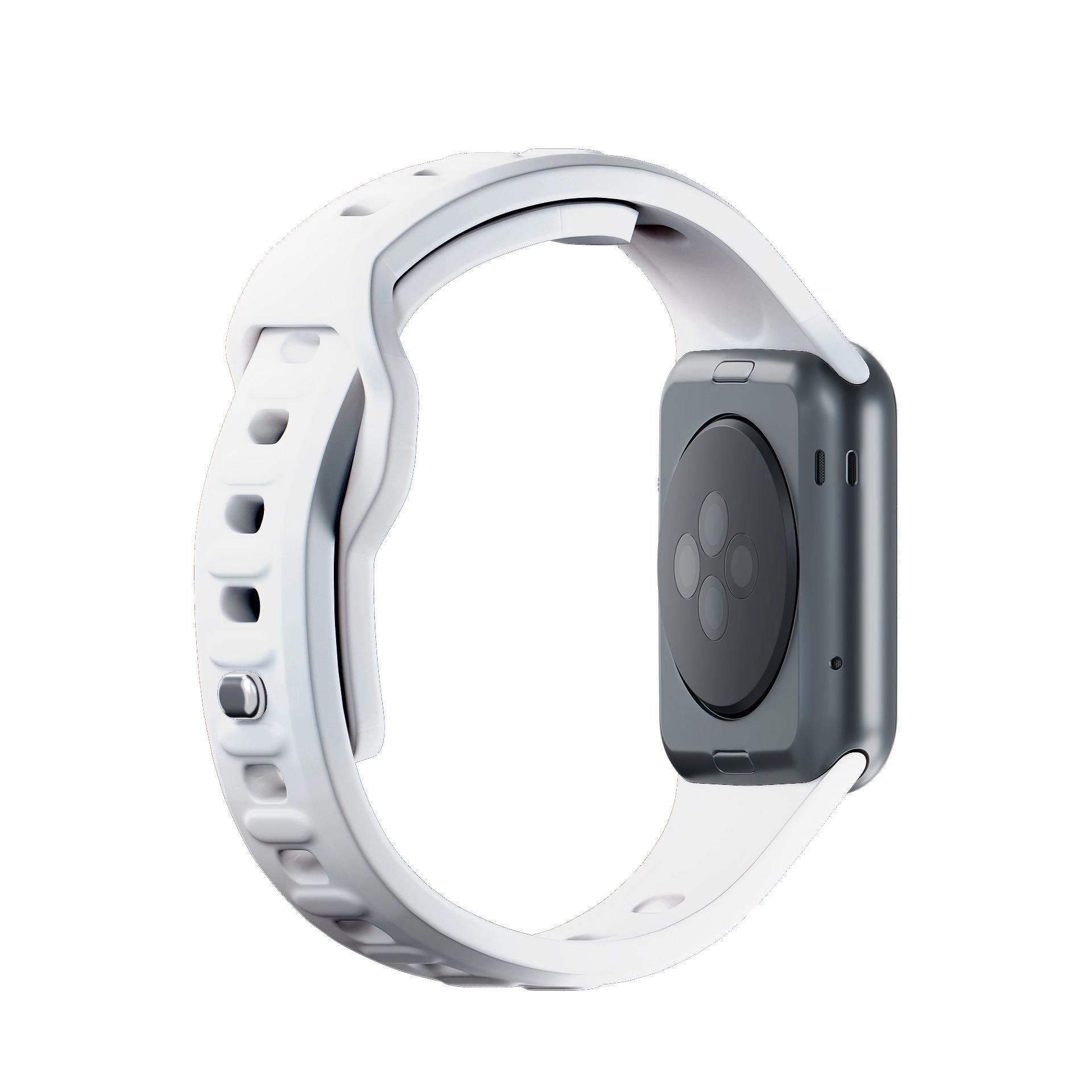 3mk řemínek Watch Strap pro Apple 42/ 44/ 45/ 49 mm White4 