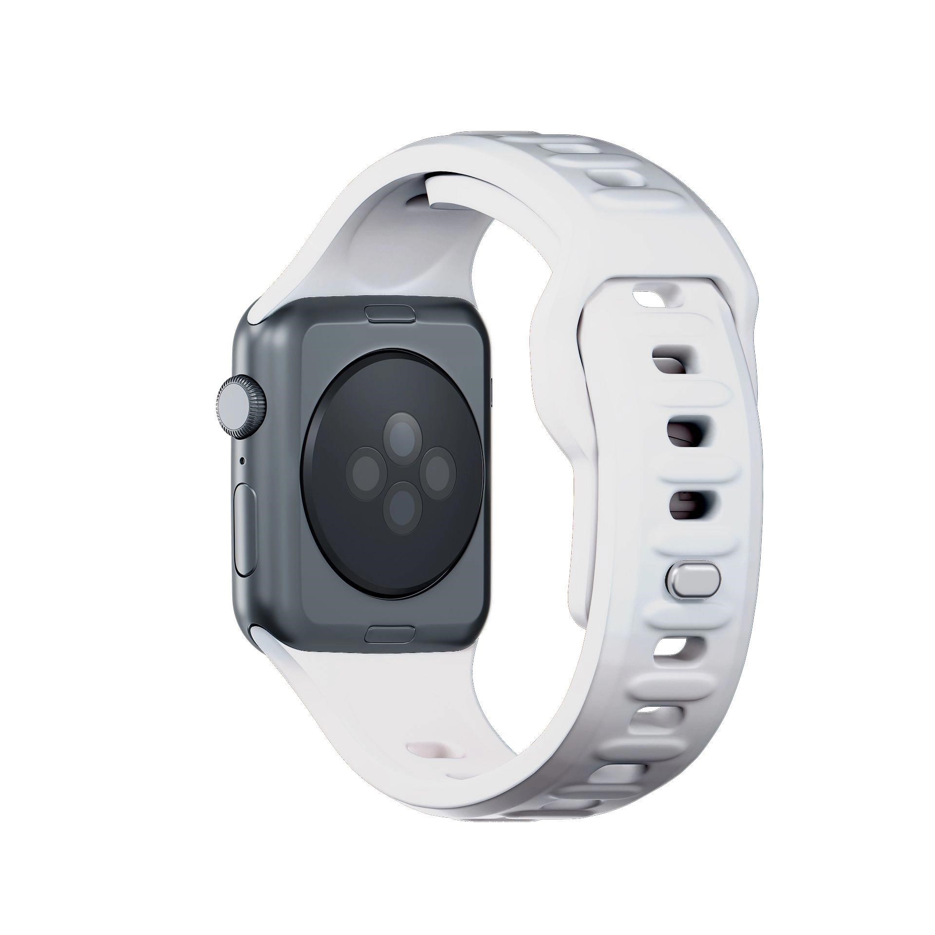 3mk řemínek Watch Strap pro Apple 42/ 44/ 45/ 49 mm White0 