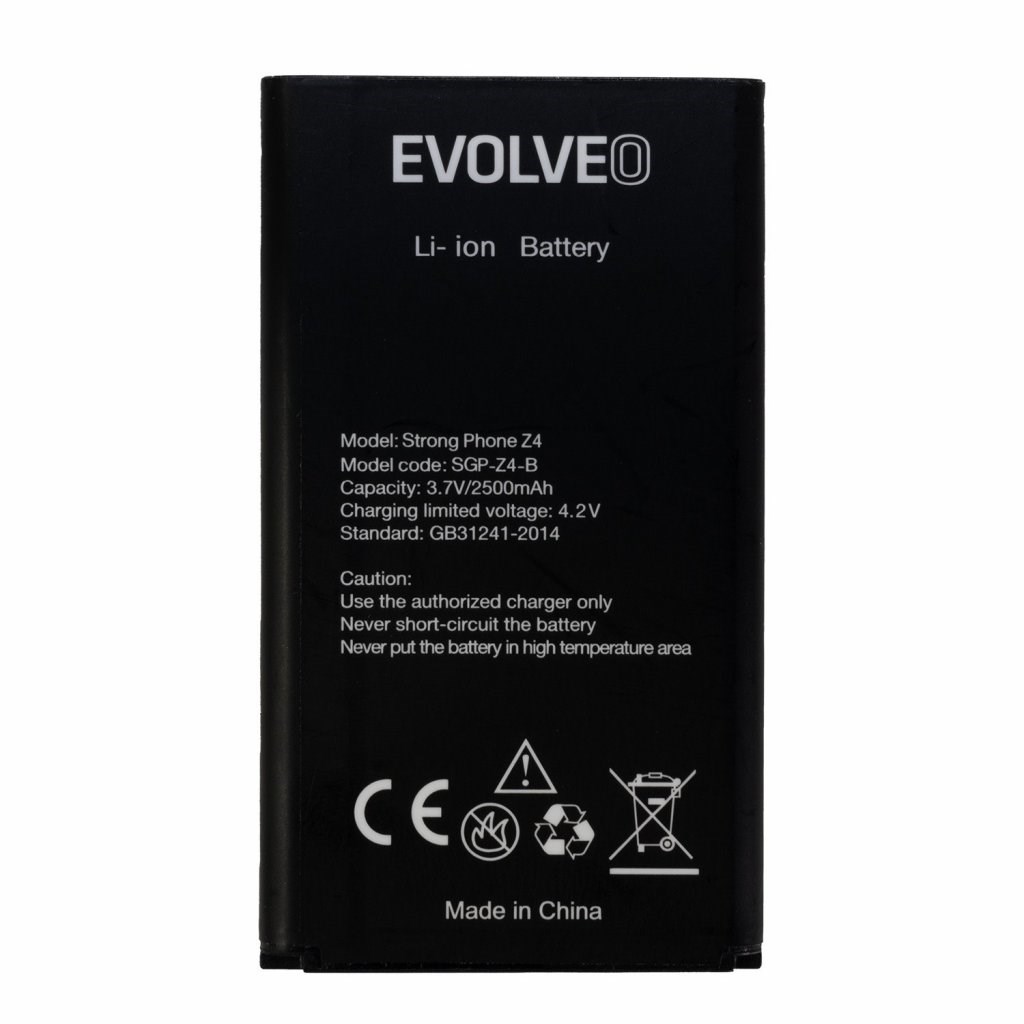 EVOLVEO originální baterie 2500 mAh pro StrongPhone Z4,W40 