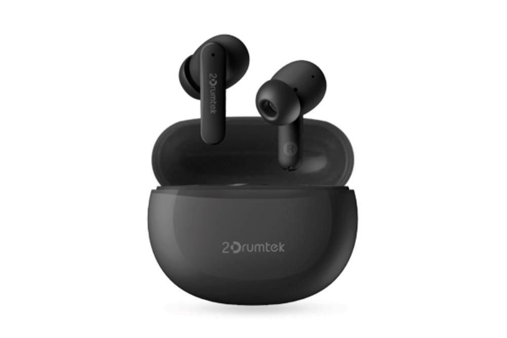 A4tech Bezdrátové sluchátka B25, TWS, Bluetooth, šedá0 