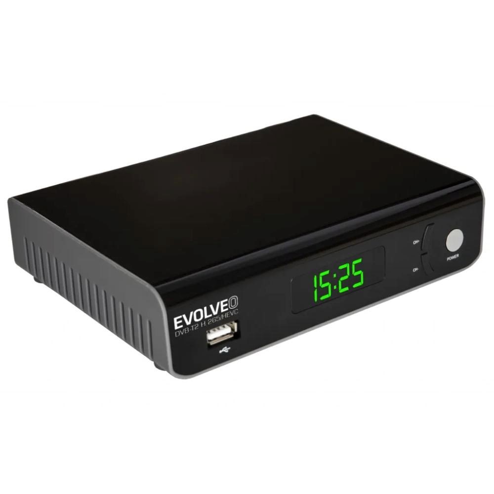 EVOLVEO Omega S3,  HD DVB-T2 H.265/ HEVC rekordér1 