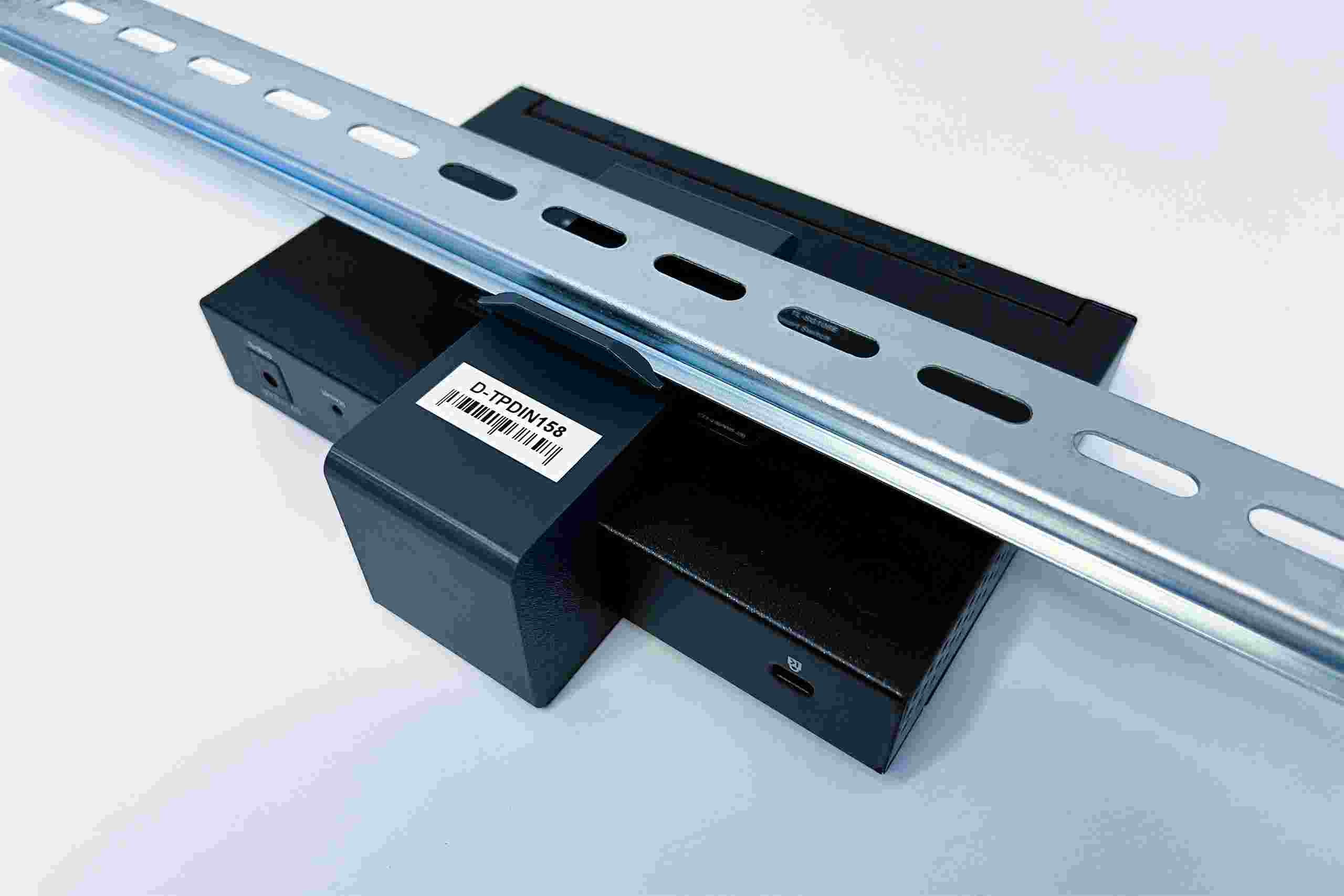 TP-Link D-TPDIN158 Držák na DIN lištu pro SG108xx,  SF1006P,  ER605,  RP108GE,  šedý6 