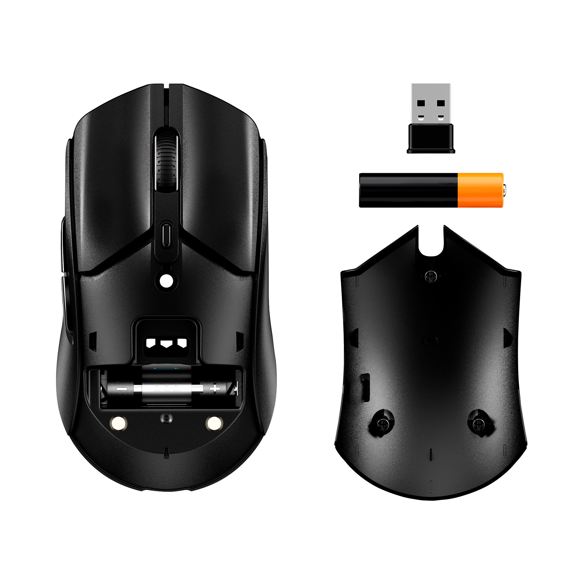 HyperX Pulsefire Haste 2 Core Wireless Black/Black Gaming Mouse - Myš7 