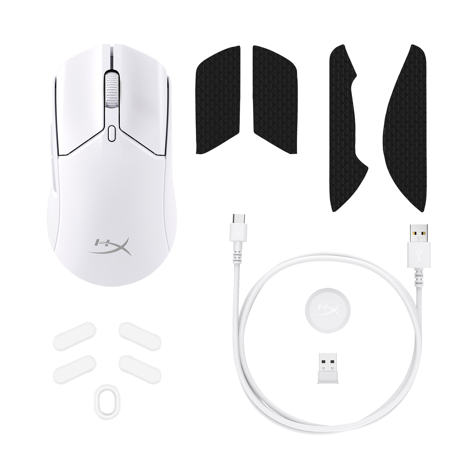 HyperX Pulsefire Haste White Wireless Gaming Mouse 2 - Myš6 