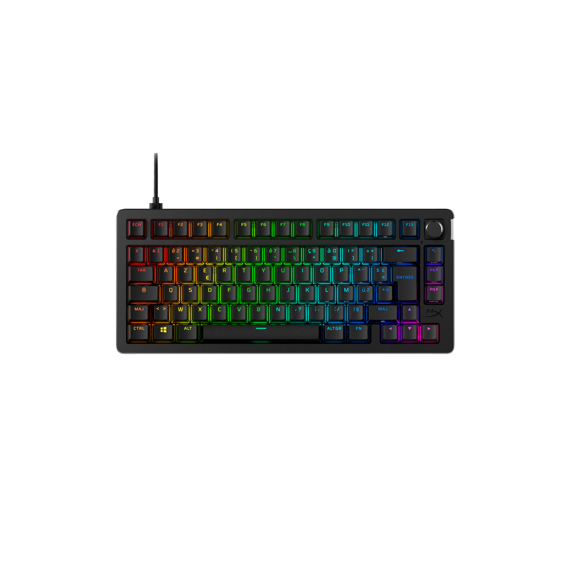 HyperX Alloy Rise Gaming Keyboard 75-US - Klávesnice2 