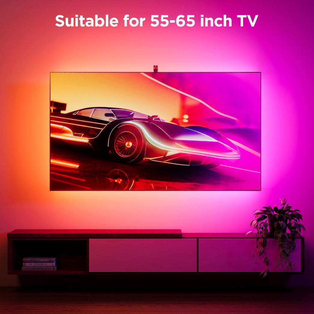 Govee Backlight 3S Netflix TV 55-65 SMART LED podsvícení RGBICW8 
