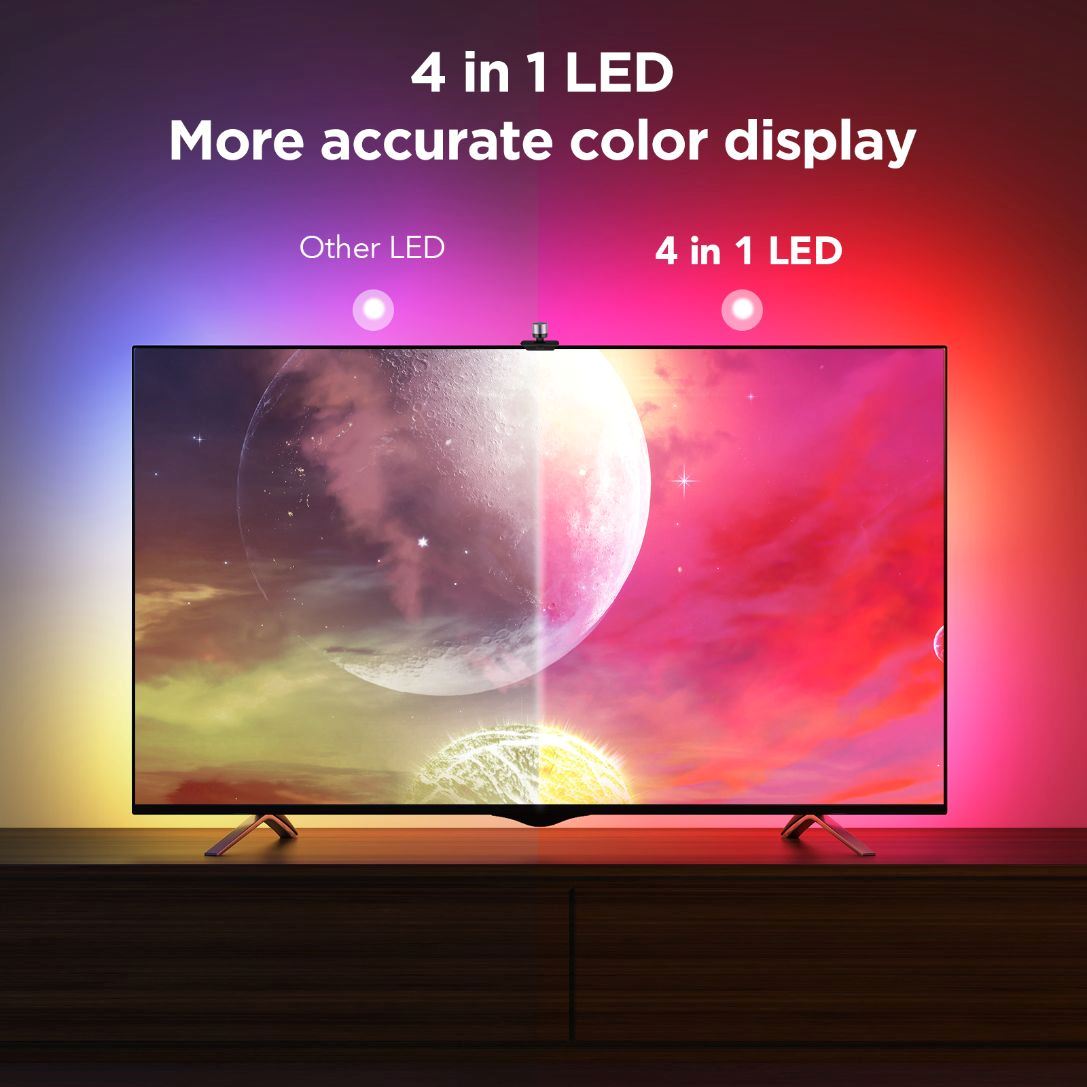 Govee Backlight 3S Netflix TV 55-65 SMART LED podsvícení RGBICW2 