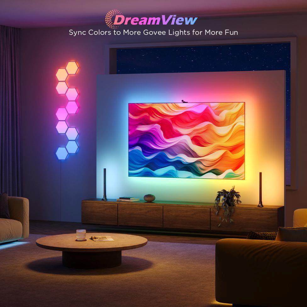 Govee Backlight 3S Netflix TV 55-65 SMART LED podsvícení RGBICW4 