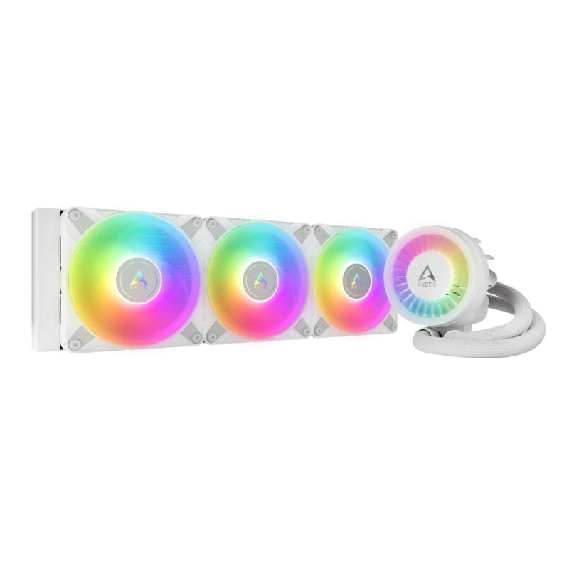 ARCTIC Vodní chladič Liquid Freezer III 360 ARGB,  3x120mm,  AM5,  LGA1851,  bílá0 