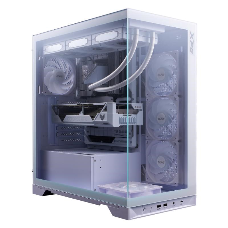 ADATA XPG case INVADER X BTF Mid-Tower,  bez zdroje,  5x 120mm Fan,  Bílá1 